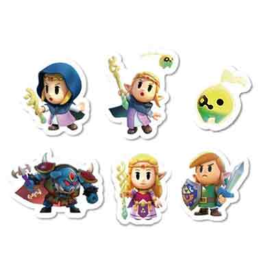 Flake stickers