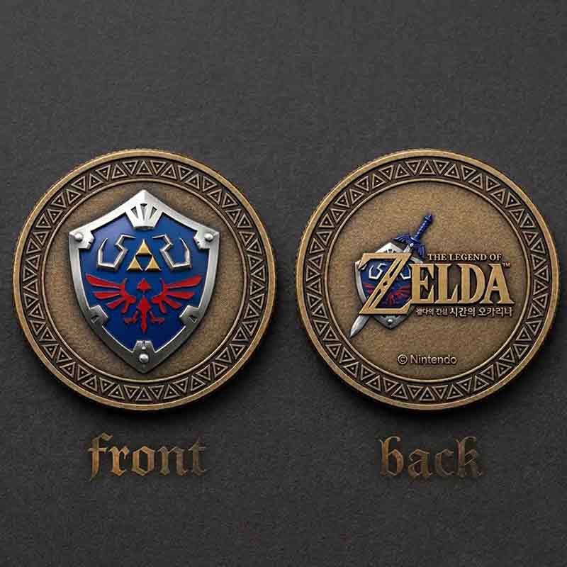 3D metal coin