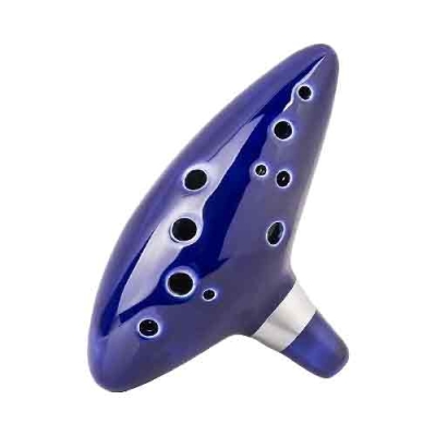 Ceramic Ocarina of Time replica