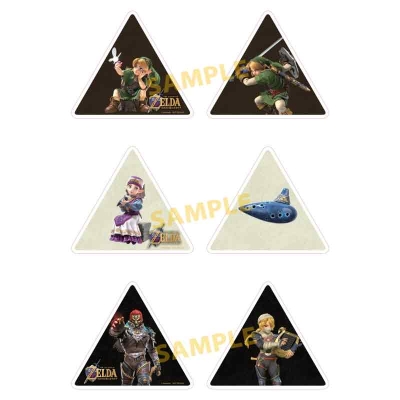 Triangular coaster set